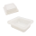 Customize rectangle blister small plastic food trays