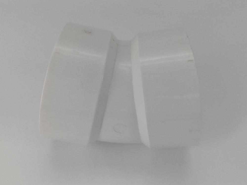 PVC pipe fittings 4 inch 22.5°ELBOW HXH