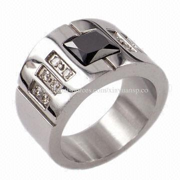 Shiny Ring for Man, Stainless Steel