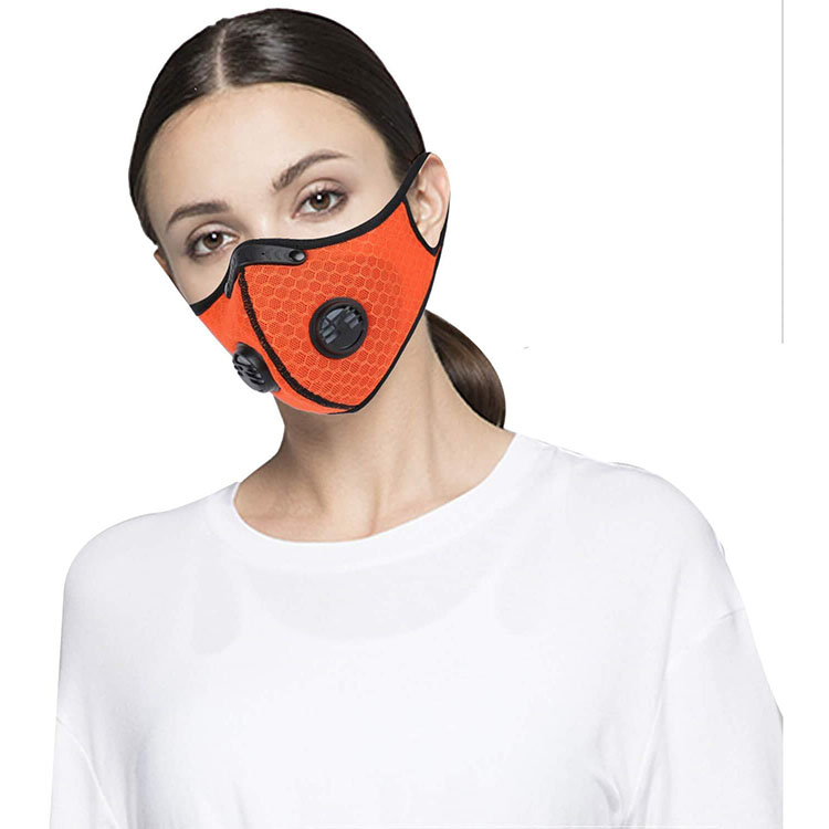 Neoprene e sa koaheletsoeng ke libaesekele ea sefahleho Mask