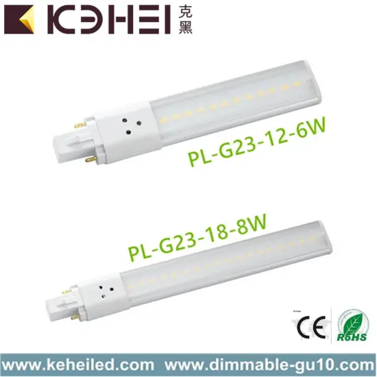 High Luminance G23 LED Tube Light 6W 570lm