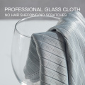 No Water Mark Scratches Microfiber Wine Glass Cloth