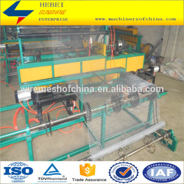 Chain Link Fence Machinery Factory Price Single Wire Diamond Mesh Making Machine