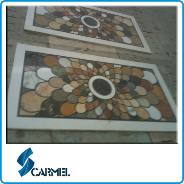 Natural Stone Pattern Medallion Floor Tiles on Sale