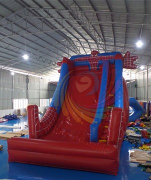 RL new attractive inflatable games, inflatable spider slide