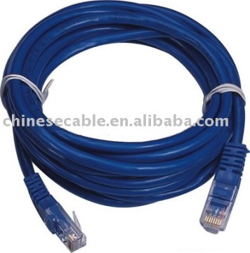 High Quality PVC Jacket Twisted Pairs Cat5e UTP Patch Cable