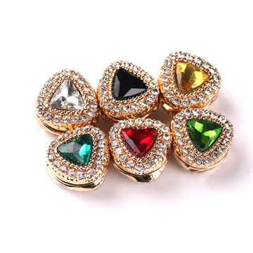 Wholesale Colorful Crystal Rhinestone Muslim Scarf Hijab Magnetic Brooch