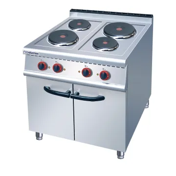 Commercial Free Standing Kitchen Equipment Electric Cooker with Cabinet