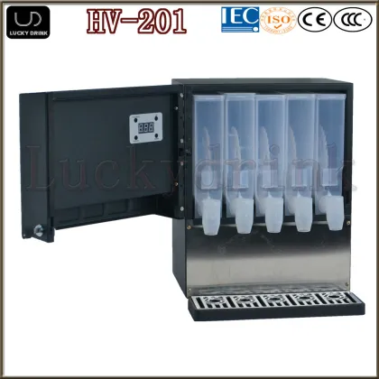 Instant drink and soup powder dispensers-5 selections