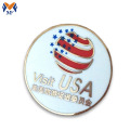 Metal Union Jack Pin Button Distintante de viagem