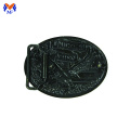 Boucle de ceinture en bronze antique personnalisée avec logo