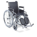 Hospital Home Conveniente silla de ruedas plegable de acero