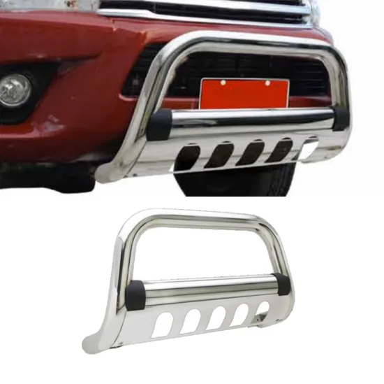 Steel Front Bumper Bull Bar for Toyota Hilux Revo Rocco 2018+