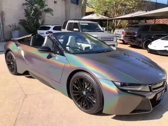 1.52*17M Laser holographic gray Car Wrapping Film