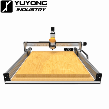 Kit de máquina CNC de chumbo profissional para madeira de madeira em larga escala: 1000x1000mm Morta de trabalho com 4 motores de passo NEMA23 de alta torque
