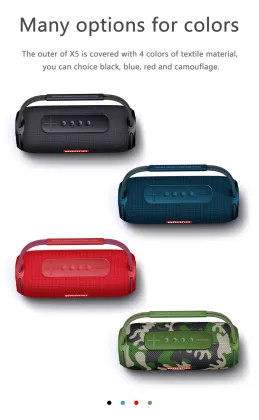 Super Bass Portable Speaker Wireless Bluetooth Speaker