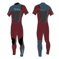 Zeein mannen 3/2 mm ritsless korte arm surfen wetsuits