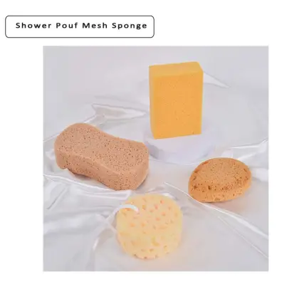 Body Dead Skin Remover Printing Mesh Sponge