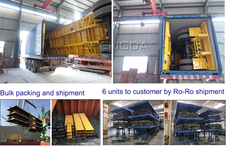 Lowbed Trailer Shipment