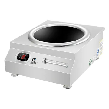 6KW Commercial Induction Wok Cooker - 240V Professional Restaurant Equipment