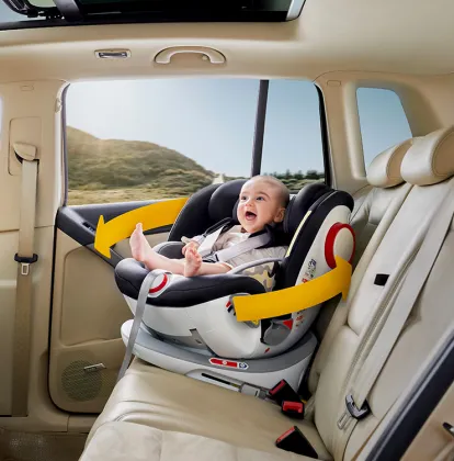 40-125Cm Baby Safety Car Seat Seats With Isofix