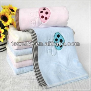 Super soft terry velour children towel