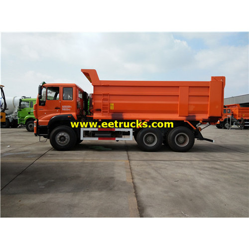 12ton 10 roues HOWO dumper camions