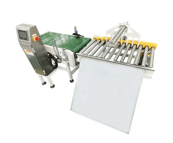 Mass control machine weighing and stripping machine
