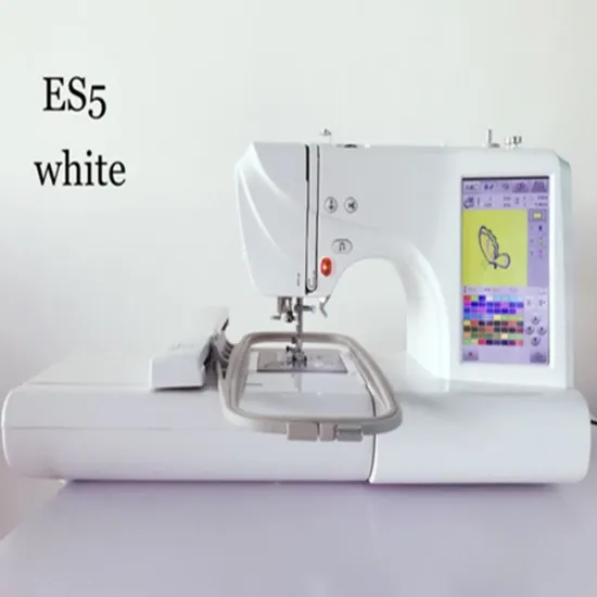 ES5 Household Computerized Embroidery Sewing Machine: Ideal for Home Use and Small Business