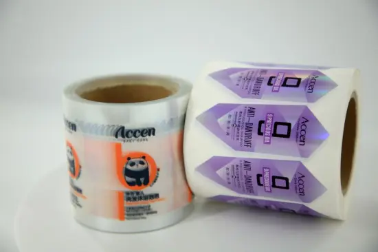 OEM Custom Product Logo Adhesive Label Sticker Printing