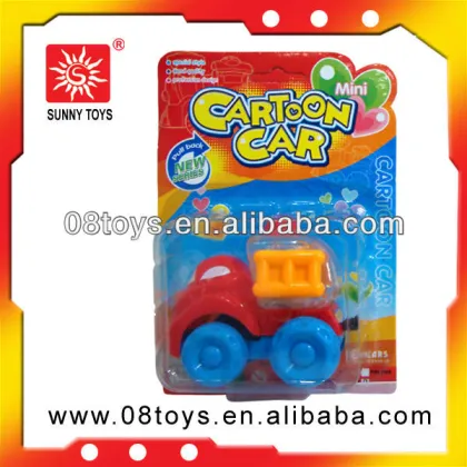 Plastic candy toys pull line truck