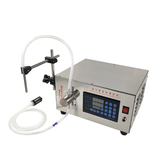 Automatic Magnetic Pump Liquid Filling Machine for Small Solvent and Perfume Essential Oil Quantitative Filling