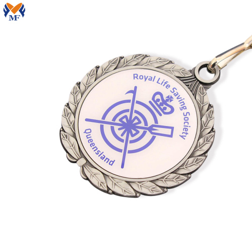 Metal Award Epoxy Sticker Medal