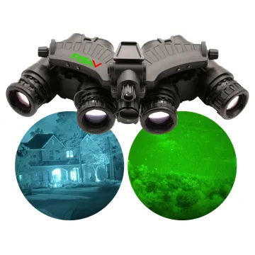 1800FOM GPNVG 18 Hunting Night Vision Goggles with 120° Field-of-View Helmet Mount