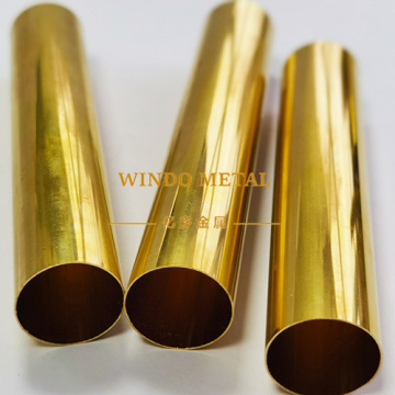 Brass Round Pipes Seamless