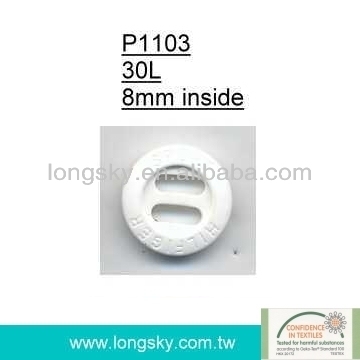 (st#P1103) laser engraved wide hole plastic button