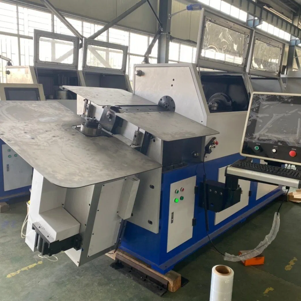 7 Axis 2D and 3D High Precision Automatic Wire Strip Bending Forming Equipment10