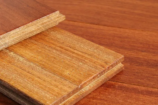 light golden shade brazilian teak hardwood flooring