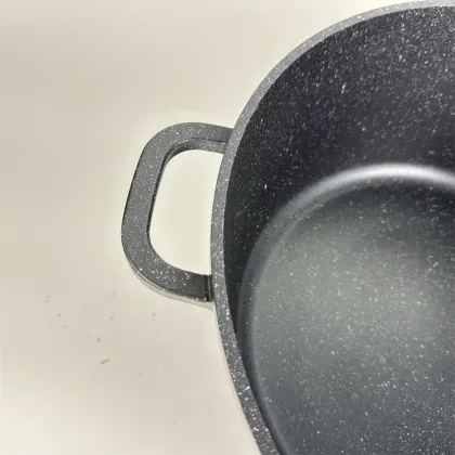 Big Size 44cm Food Grade Nonstick Ceramics Cook Pot from China