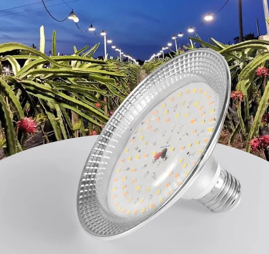 18W Full Spectrum LED Grow Light: Aluminum & PVC Body for Dragon Fruit, Strawberry, Vegetable, and Greenhouse Use