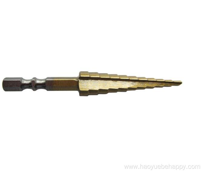 Titanium Coated Step Drill Bit