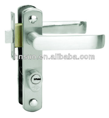 fashion safe alloy handle SN finshing bedroom lock