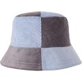 Corduroy Twill Canvas Casual Bucket Hat Travel Outdoor