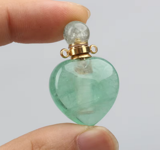 Crystal Perfume bottle pendant