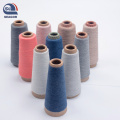 Comfortable blended cotton yarn for weaving