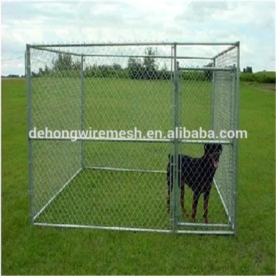 2016 Wholesale Hot Dip Galvanized Large Dog Kennel/Cages