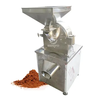 Small Scale Cocoa Bean Processing and Cacao Powder Making Machine