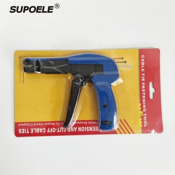 HS-600A Cable Tie Gun Fastening and Cutting Tool for Nylon Ties 2.4-4.8mm
