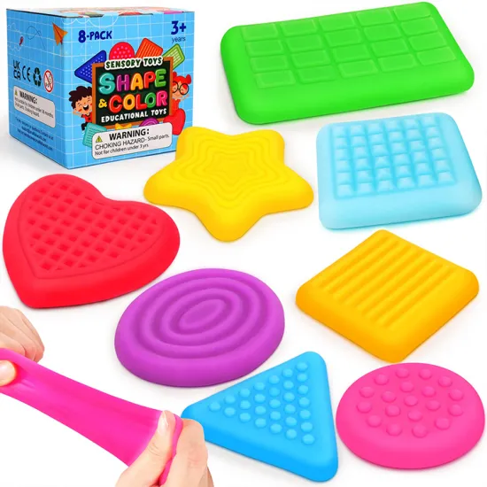 Textured Stress Relief Toys: Soothing Sensory Tools for Toddlers and Autistic Children