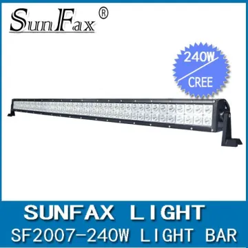 SUNFAX High brightness Waterproof led light bars, utv accessories, 41.5inch 240W light bar super bright 6000K for atv, suv